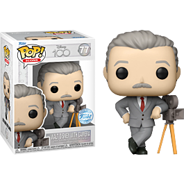 Disney 100th - Walt Disney with Camera Pop! Vinyl Figure (Popcultcha ...