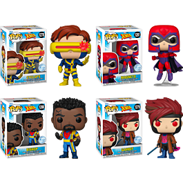 X-Men '97 (2024) - Cyclops, Bishop, Gambit & Magneto Pop! Vinyl Figure ...