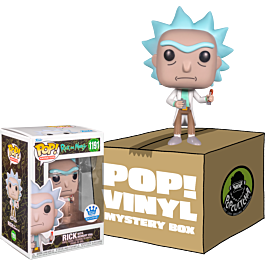 Rick and Morty - Rick with Memory Vial Mystery Box (Includes Rick & 3 ...