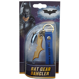 Batman | The Dark Knight | Batgear Dangler with Gauntlet | Batman Keychain  | Dark Knight Keychain | Popcultcha