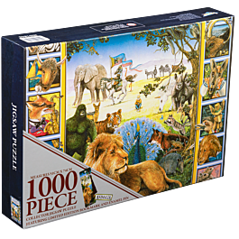 Animalia | Book Cover Collector Jigsaw Puzzle (1000 Piece) by Ikon ...