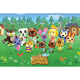Animal Crossing - Line Up Poster (1143) by Impact Posters | Popcultcha
