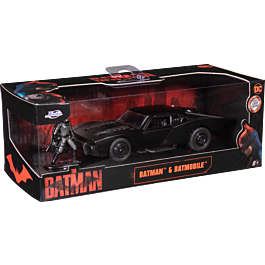 Batman The Dark Knight 11689 Batmobile Véhicule miniature Jada Toys 98232BK Noir Echelle 1/32 