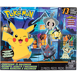 Jazwares Pokemon 2023 Countdown to Halloween Calendar Battle Figure  Multipack Set