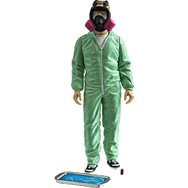 Breaking Bad - Jesse Pinkman Blue Hazmat Suit Exclusive 6" Action