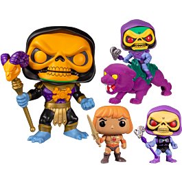 funko pop skeletor panthor flocked