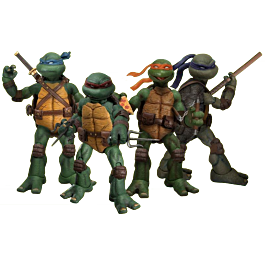 Teenage Mutant Ninja Turtles Raphael & Donatello 3 Vinyl Figure 2-pac -  Kidrobot