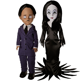 LDD Presents | The Addams Family Gomez & Morticia 10” Living Dead Doll ...