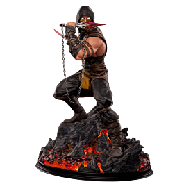 Mortal kombat x scorpion statue sale