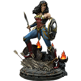 Injustice 2 - Wonder Woman Deluxe 1/4 Scale Statue by Prime 1 Studio ...