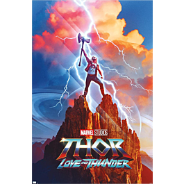 Deixou escapar! Pôster de Thor: Love and Thunder! - POPSFERA