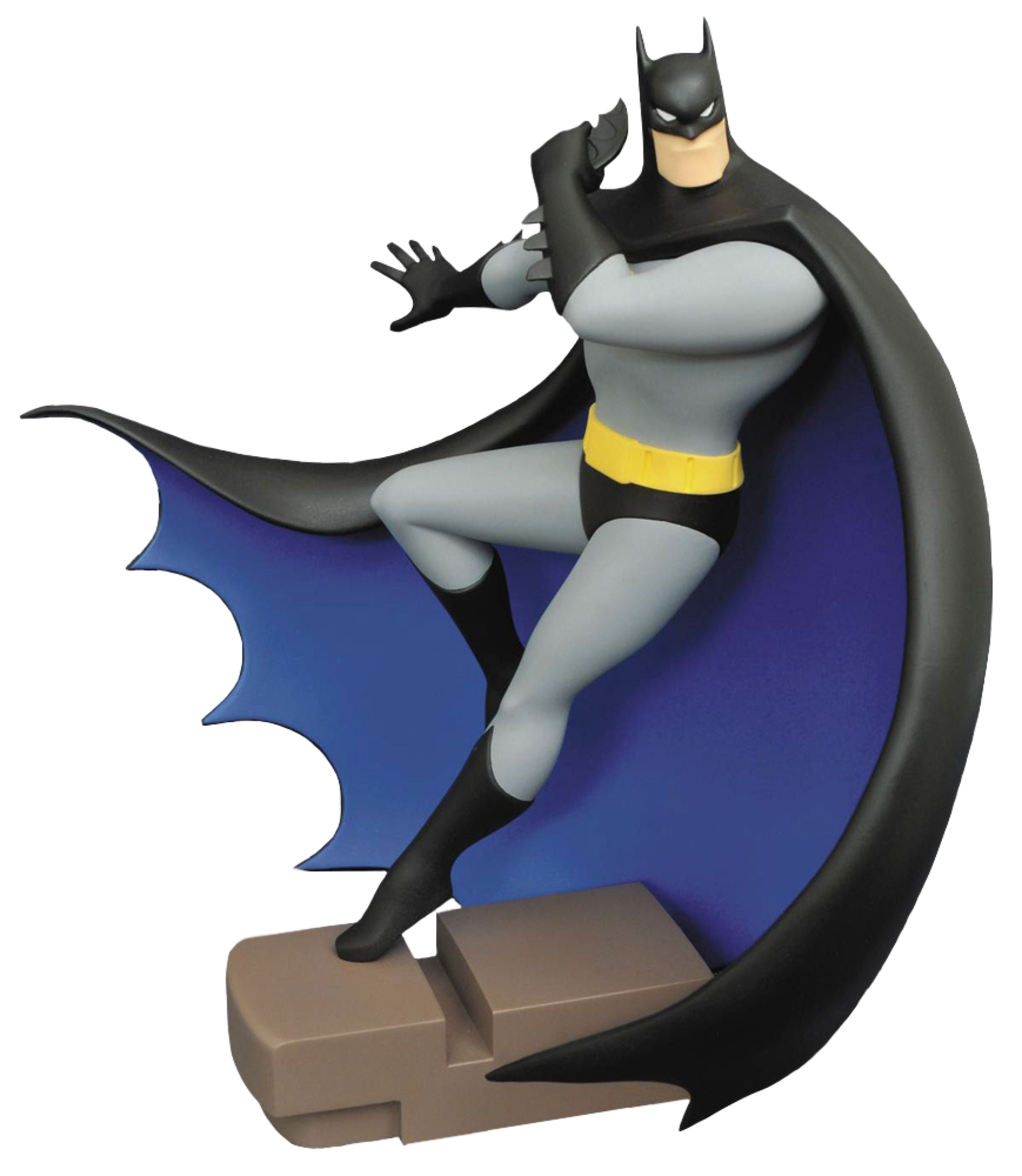 Batman: The Animated Series Batman 9” PVC Statue | Diamond Select Toys  Animated Series Batman PVC Figure | Popcultcha