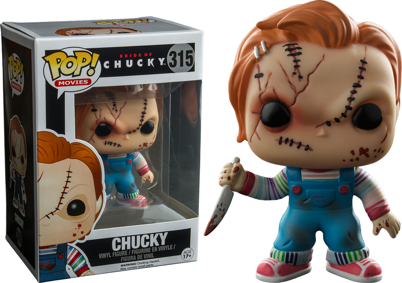  Funko - Figurine Bride of Chucky - Scarred Chucky