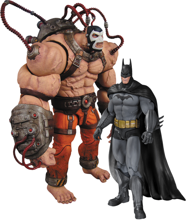Batman - Arkham Asylum - Bane vs Batman (2 Pack) by DC Comics