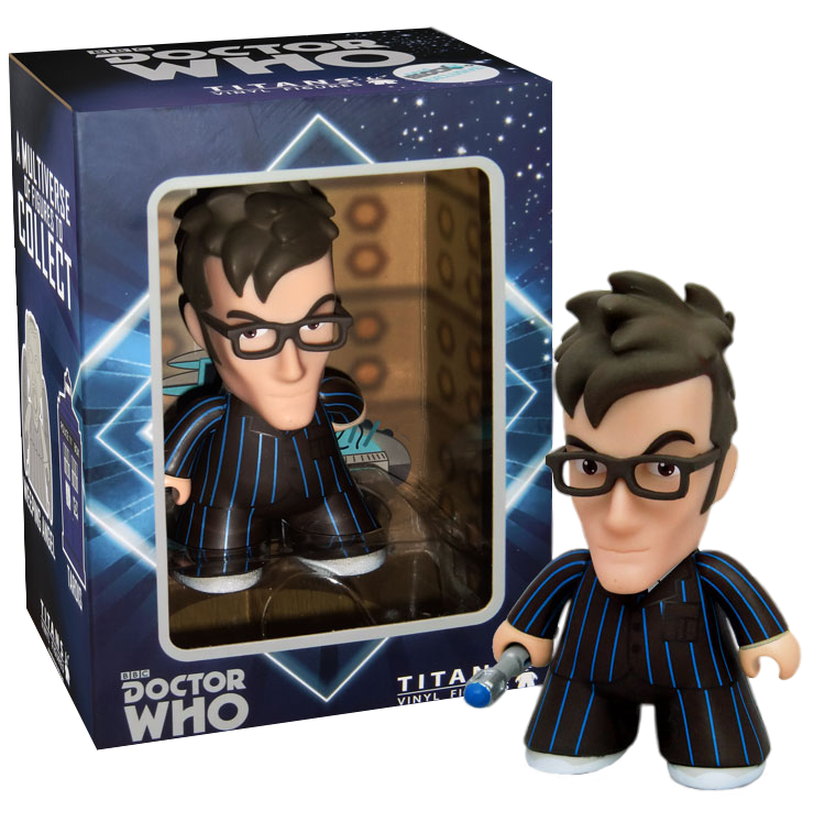 Doctor Who 10th Doctor David Tennant 4.5 Vinyl Figure Titans