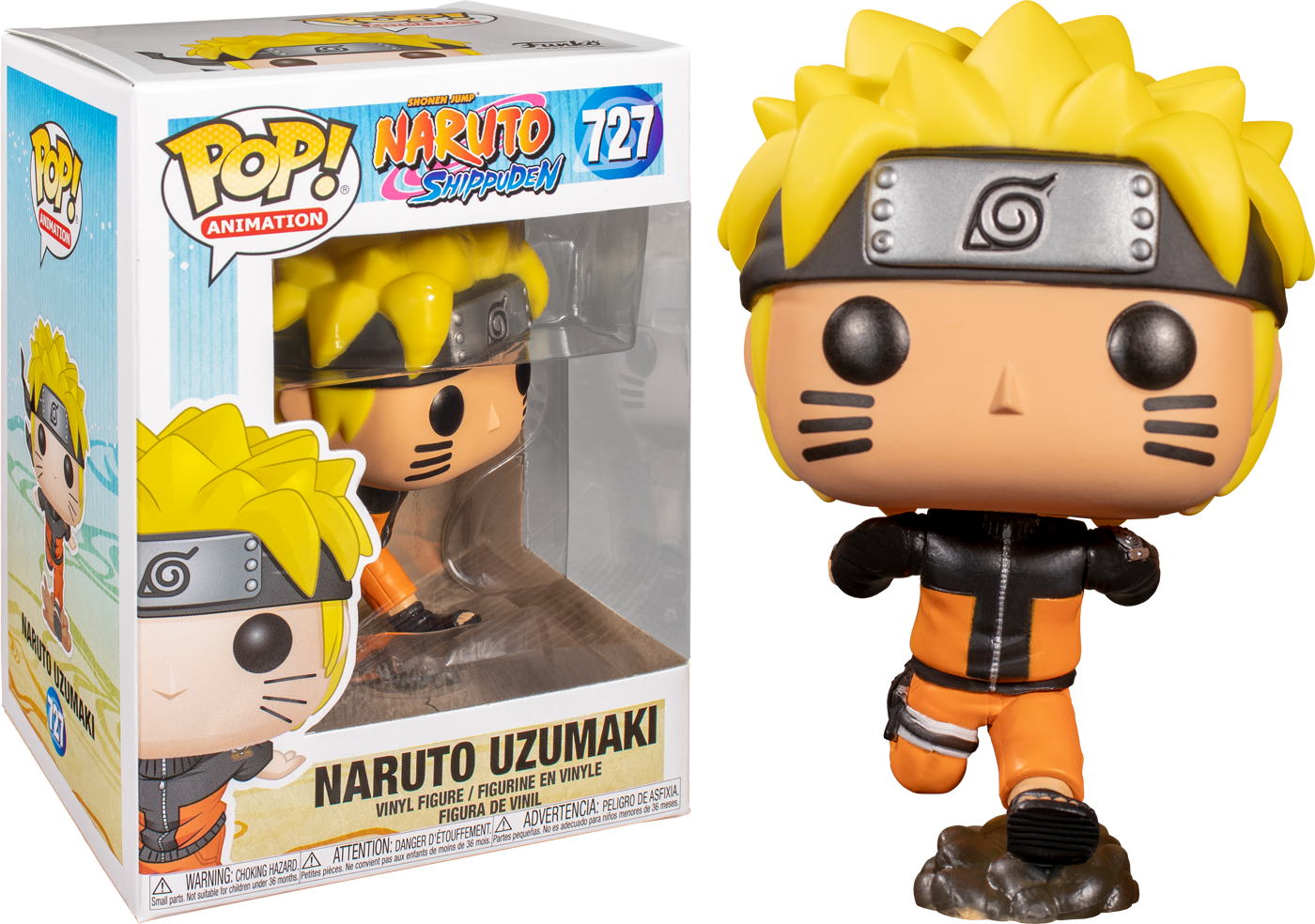 Naruto POP! & Tee set figurine Naruto Running SE et T-Shirt