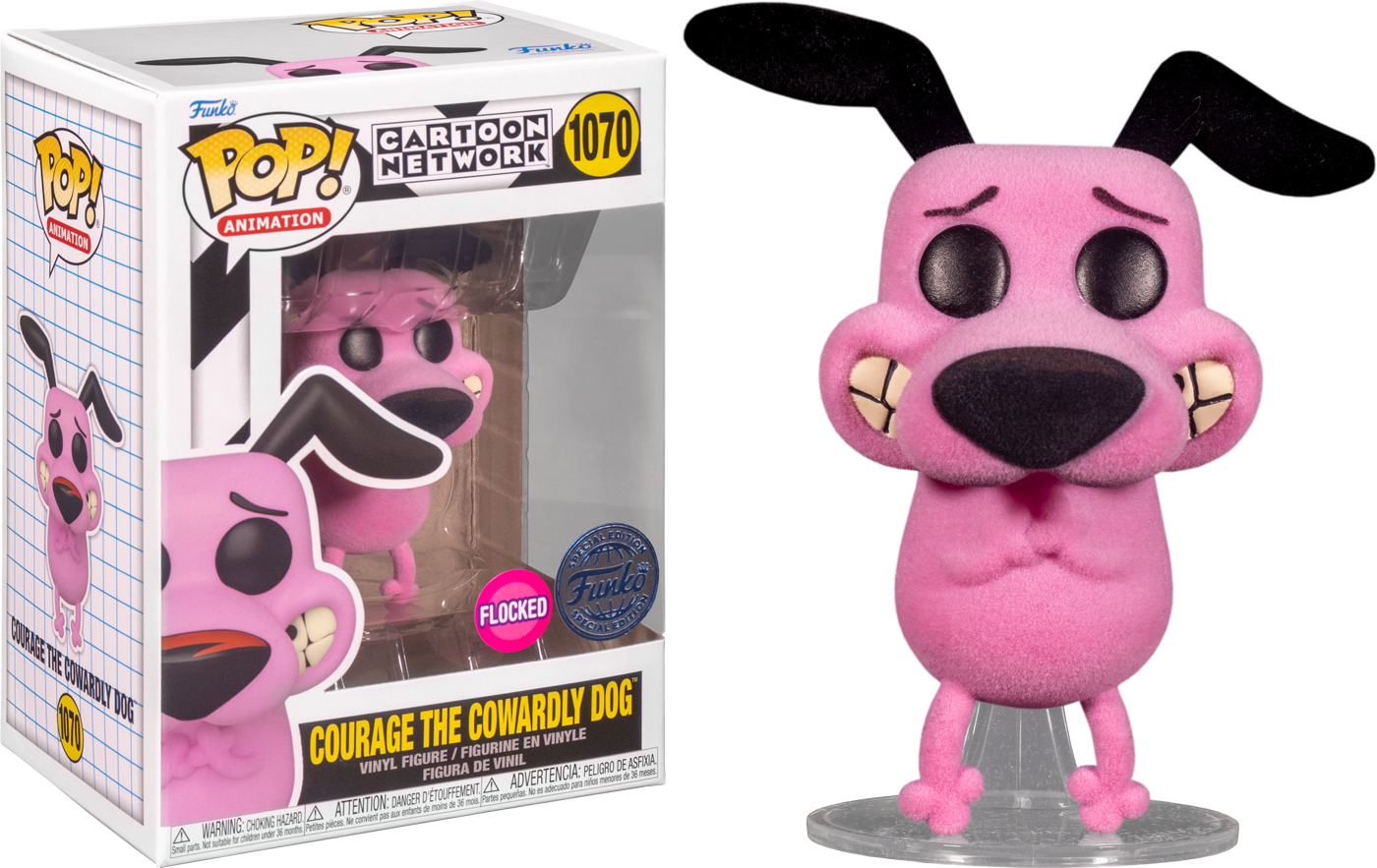 Funko pop courage hot sale the cowardly dog