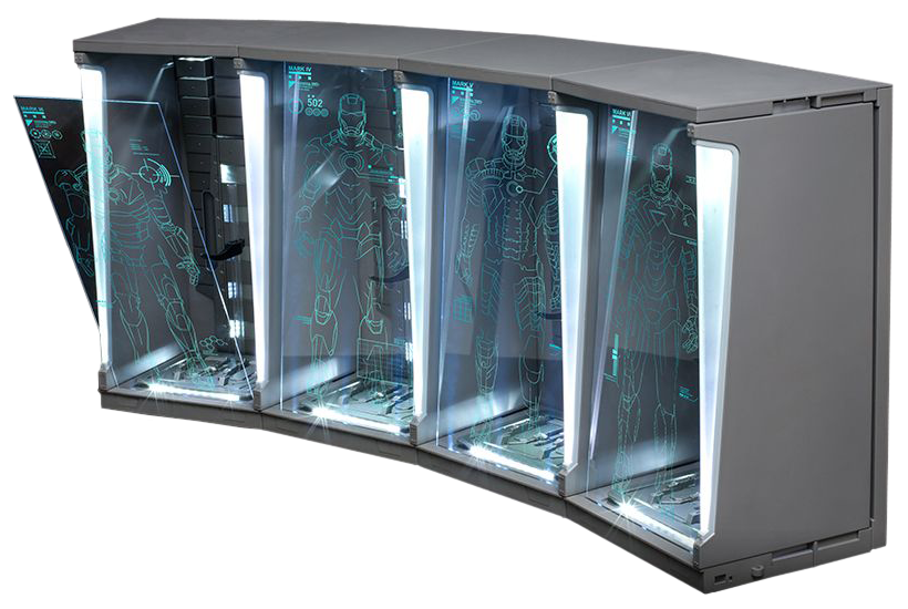 Iron Man 3 Hall of Armor 1 6th Scale Hot Toys Action Figure