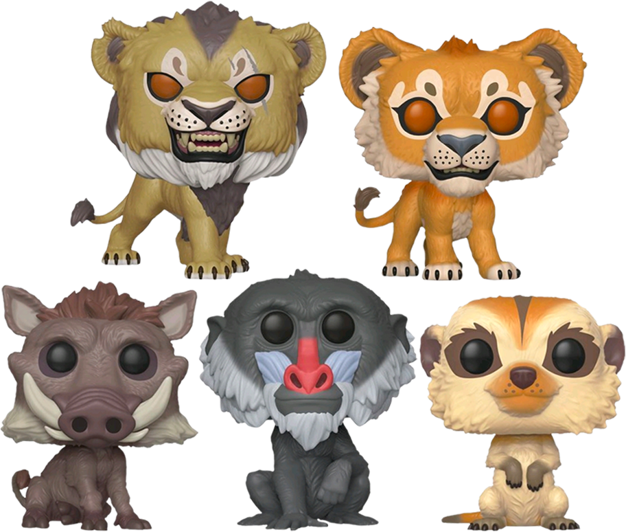 Lion king cheap pop toys