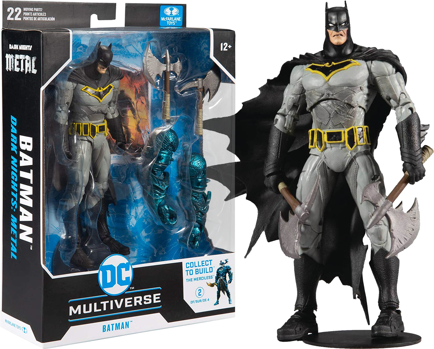 DC Comics | Batman Dark Nights: Metal DC Multiverse 7” Action Figure by  McFarlane | Popcultcha