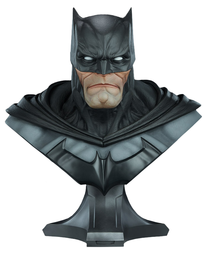 Batman | Batman 1:1 Scale Life-Size Bust by Sideshow Collectibles |  Popcultcha