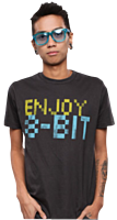 J!nx - Enjoy 8-Bit Premium Male T-Shirt
