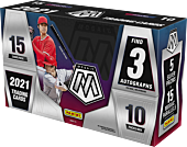 MLB Baseball - 2021 Panini Mosaic Trading Cards Hobby Box (10 Packs)