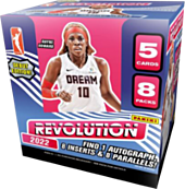 NBA Basketball - 2022 Panini Revolution WNBA Trading Cards Hobby Box (8 Packs)