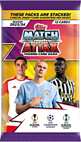 Soccer - 2023/24 Topps UEFA Match Attax Soccer Trading Cards Pack (12 Cards)