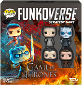 Game of Thrones - Daenerys, Night King, Jon Snow & Arya Stark Pop! Funkoverse Strategy Game 4-Pack