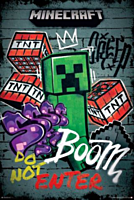 Minecraft - Do Not Enter Graffiti Poster (1162)