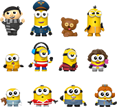 Minions 2: The Rise Of Gru - Mystery Minis Blind Box (Display of 12)