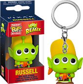 Pixar - Alien Remix Russell Pocket Pop! Vinyl Keychain by Funko