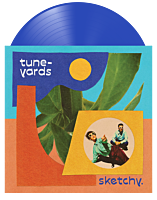 Tune-Yards - Sketchy LP Vinyl Record (Translucent Blue Coloured Vinyl)