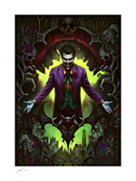 Batman - The Joker: Wild Card Fine Art Print by Richard Luong