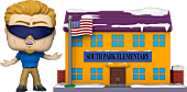 South Park - PC Principal with South Park Elementary Pop! Town Vinyl Figure