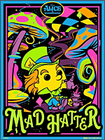 Alice in Wonderland - Mad Hatter Blacklight Pop! Poster (Funko / Popcultcha Exclusive)