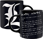 Death Note - L Insignia & Death Note Rules Ceramic Mug