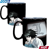 Death Note - Kira & L Heat Change Ceramic Mug
