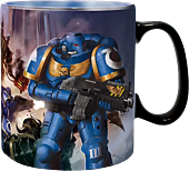 Warhammer 40,000 - Ultramarines vs. Black Legion Heat Change Ceramic Mug