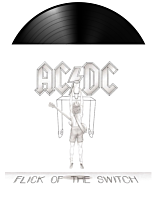 AC/DC - Flick Of The Switch LP Vinyl Record