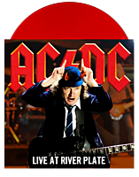 AC/DC - Live At River Plate 3xLP Vinyl Record (Translucent Red Coloured Vinyl)