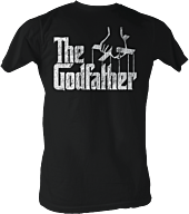 Godfather - Distressed Logo Male T-Shirt 1