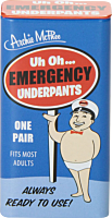 Archie McPhee - Uh Oh… Emergency Underpants (One Size)