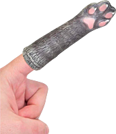 Archie McPhee - Cat Paw Finger Puppet (Single Unit)