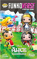 Alice in Wonderland - Alice & Queen of Hearts Pop! Funkoverse Strategy Board Game 2-Pack