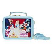 Alice in Wonderland (1951) - Classic Movie Lunchbox 6” Faux Leather Crossbody Bag
