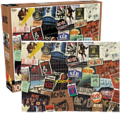 AC/DC - Albums 1000 Piece Jigsaw Puzzle