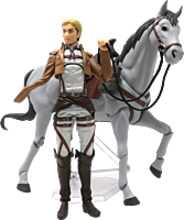 Attack on Titan - Erwin Smith with Horse Figma 5.5” Action Figure 2-Pack