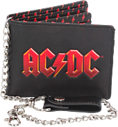 AC/DC - AC/DC Leather Chained Wallet by Nemesis Now.